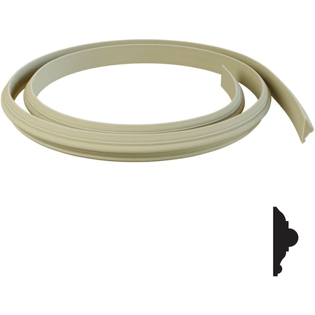 Ekena Millwork WM300 - 3"H x 1 1/16"D x 144"L Chair Rail Flexible Moulding CHAFWM300X144